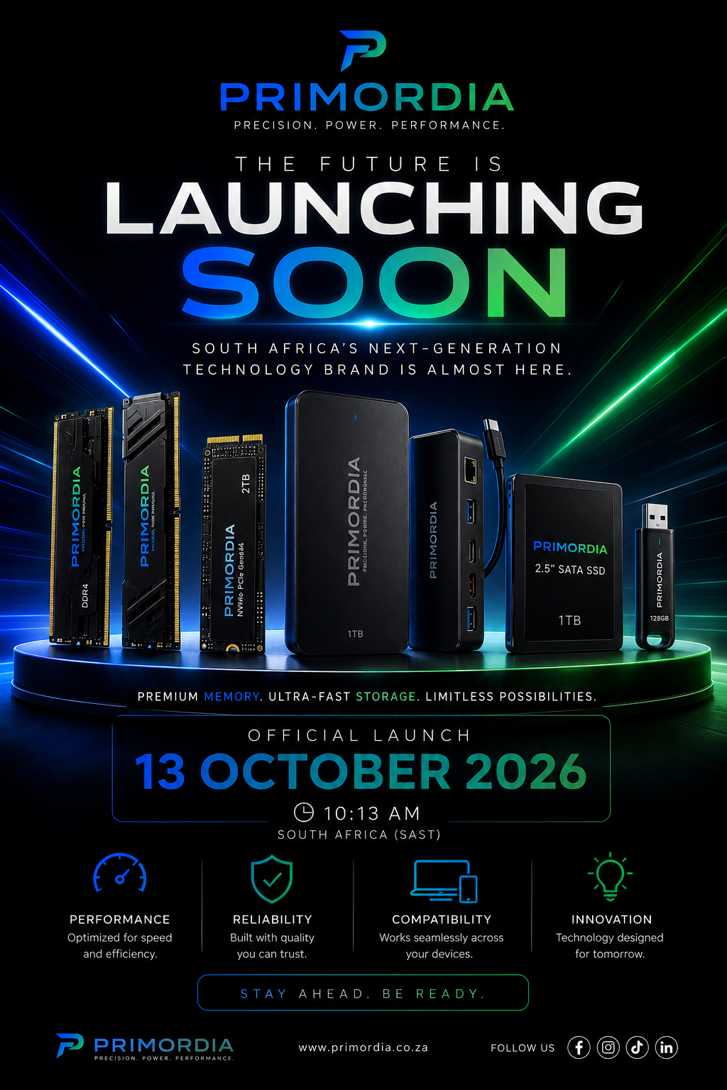 Primordia Launch